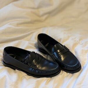 Saint Laurent Patent Leather Penny Loafers | Like New